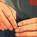 職人の手のイラストアイコン